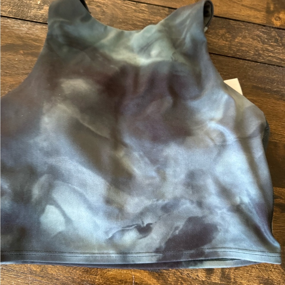 Athleta Conscious Crop Limited edition marine dark tie dye color - Picture 2 of 5